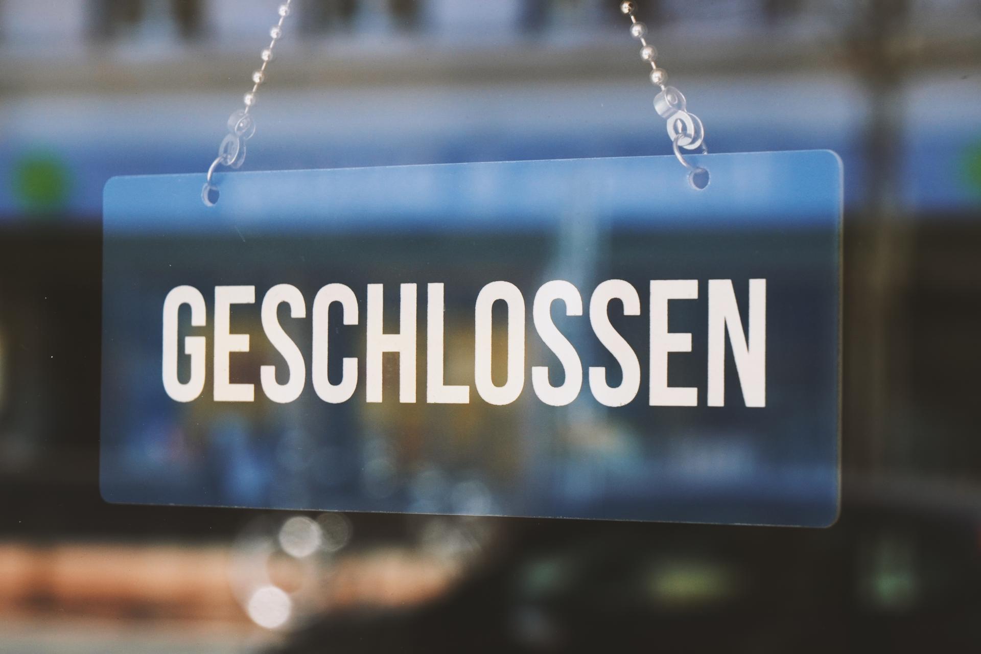 Rathaus geschlossen!
